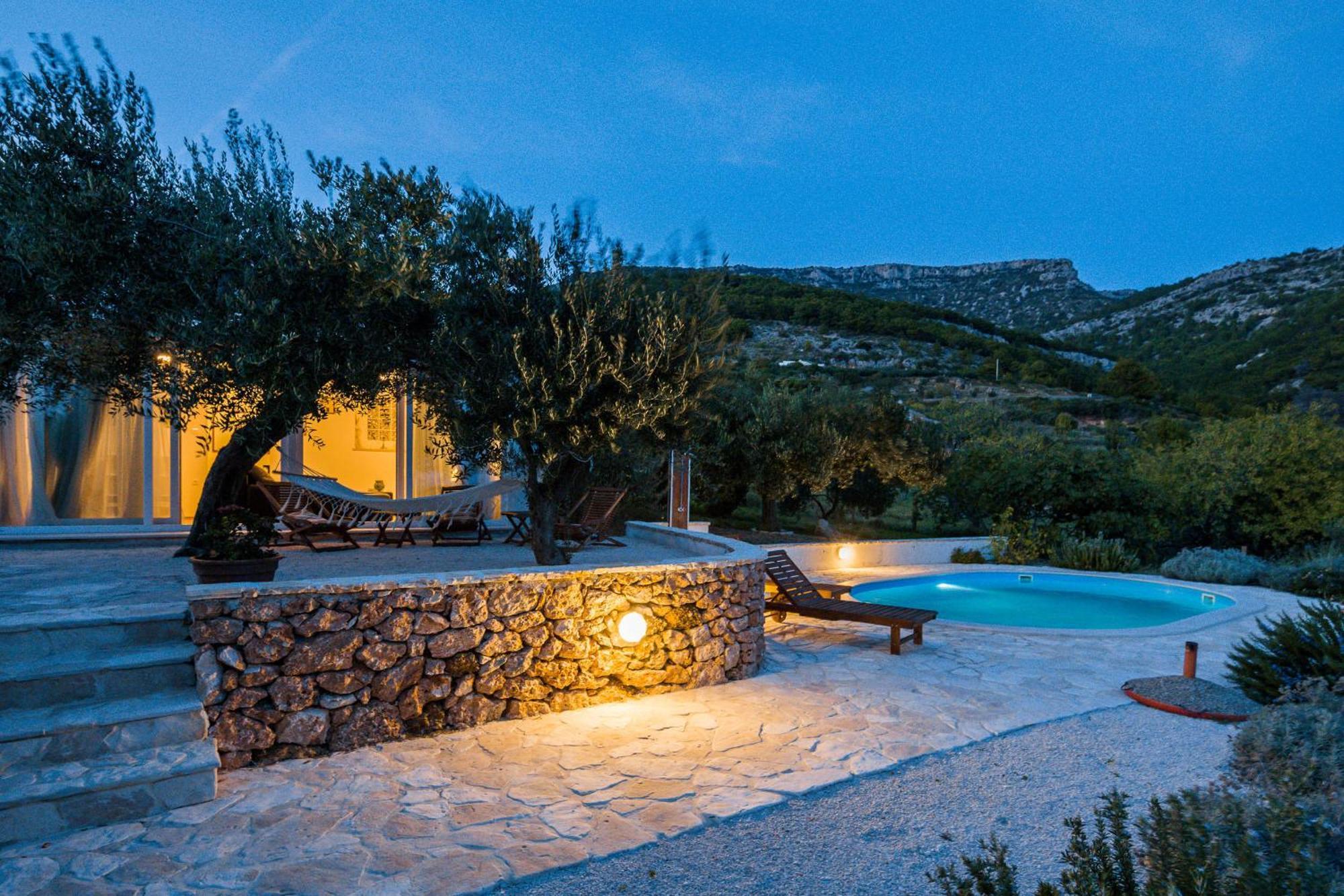 Holiday Home Zlatni San - Private Heated Pool Bol Exterior photo